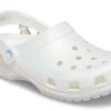 Crocs Classic Clog Beach Λευκά Σανδάλια 206614-100