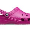 Crocs Classic clog Beach Unisex Μωβ Κόκκινα Σανδάλια 10001-6SV