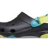 Crocs Classic Clog Beach Unisex Μαύρα Σανδάλια 206340-0C4