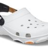 Crocs Classic Clog Beach Unisex Λευκά Σανδάλια 206340-94S