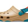 Crocs Classic Clog Beach Παπούτσια Καφέ Κίτρινο Unisex “Brown Yellow” 206340-265 Crocs Classic Clog Beach Παπούτσια Καφέ Κίτρινο Unisex “Brown Yellow” 206340-265