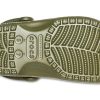 Crocs Classic Clog Camouflage Printing Beach Army Green Sindals 206454-309