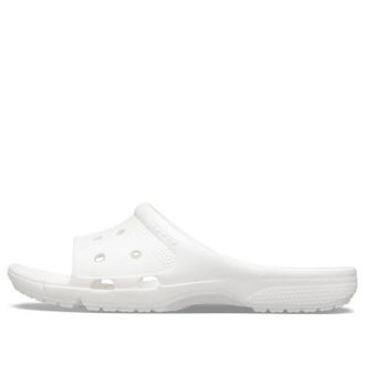 Crocs Classic Clog Casual Unisex Λευκές Παντόφλες 205315-100