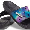 Crocs Classic Clog Casual Παπούτσια Unisex Πολύχρωμο Μαύρο 207308-988