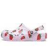 Crocs Classic Clog Casual Unisex Pink Strawberry σανδάλια 206230-6GD