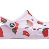 Crocs Classic Clog Casual Unisex Pink Strawberry σανδάλια 206230-6GD