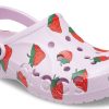 Crocs Classic Clog Casual Unisex Pink Strawberry σανδάλια 206230-6GD