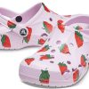Crocs Classic Clog Casual Unisex Pink Strawberry σανδάλια 206230-6GD