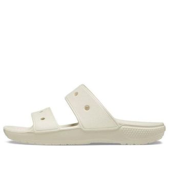 Crocs Classic Clog Cozy Unisex Λευκές Παντόφλες 206761-2Y2