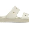 Crocs Classic Clog Cozy Unisex Λευκές Παντόφλες 206761-2Y2