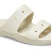 Crocs Classic Clog Cozy Unisex Λευκές Παντόφλες 206761-2Y2