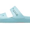 Crocs Classic Clog Cozy Unisex Μπλε Σανδάλια 206761-4SS