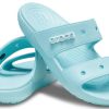 Crocs Classic Clog Cozy Unisex Μπλε Σανδάλια 206761-4SS
