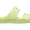 Crocs Classic Clog Cozy Unisex κίτρινες παντόφλες 206761-75U