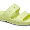 Crocs Classic Clog Cozy Unisex κίτρινες παντόφλες 206761-75U