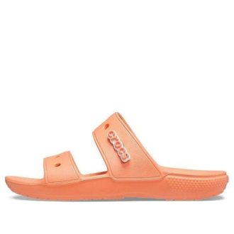 Crocs Classic Clog Cozy Unisex Κόκκινες Παντόφλες 206761-83E