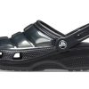 Crocs Classic Clog Crocs Μαύρα Σανδάλια 206624-001 Crocs Classic Clog Crocs Μαύρα Σανδάλια 206624-001