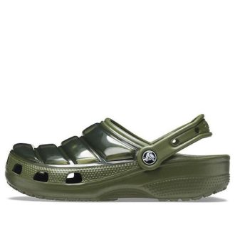 Crocs Classic Clog Πράσινα σανδάλια Crocs Army 206624-309