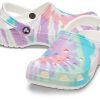 Crocs Classic clog σχέδιο Crocs Flat Heel Sports πολύχρωμα μπλε σανδάλια 205453-6SN
