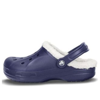 Παντόφλες Crocs Classic Clog Crocs Stay Warm Ανθεκτικές στη φθορά Navy Blue Unisex παντόφλες 16244-49U