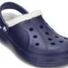 Παντόφλες Crocs Classic Clog Crocs Stay Warm Ανθεκτικές στη φθορά Navy Blue Unisex παντόφλες 16244-49U