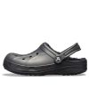Crocs Classic Clog Crocs Stay Warm Ανθεκτικά στη φθορά Αθλητικά Unisex Μαύρα σανδάλια 16244-060