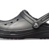 Crocs Classic Clog Crocs Stay Warm Ανθεκτικά στη φθορά Αθλητικά Unisex Μαύρα σανδάλια 16244-060