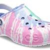 Crocs Classic Clog Crocs Tie Dye Printing Πολύχρωμες Παντόφλες Unisex 207329-6SO