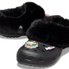 Crocs Classic Clog Crocs Μαύρες παντόφλες Unisex 207409-001 Crocs Classic Clog Crocs Μαύρες παντόφλες Unisex 207409-001