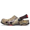 Crocs Classic Clog Desert Camouflage Beach Unisex Μαύρα Καφέ Σανδάλια 207305-088