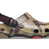 Crocs Classic Clog Desert Camouflage Beach Unisex Μαύρα Καφέ Σανδάλια 207305-088