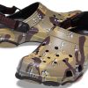 Crocs Classic Clog Desert Camouflage Beach Unisex Μαύρα Καφέ Σανδάλια 207305-088