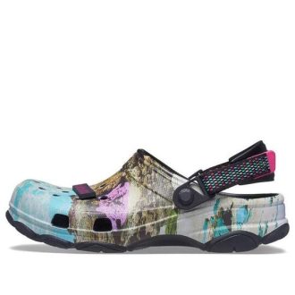 Crocs Classic παντός εδάφους Clog Desert Pattern Κομψά casual Unisex πολύχρωμα σανδάλια 207340-90H