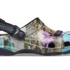 Crocs Classic παντός εδάφους Clog Desert Pattern Κομψά casual Unisex πολύχρωμα σανδάλια 207340-90H