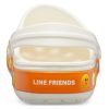 Crocs Classic Clog Line Friends Beach Λευκά Κίτρινα Unisex Σανδάλια “White Yellow” 205791-100