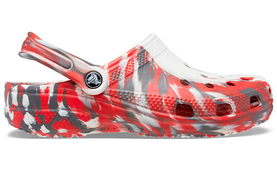 Crocs Classic Clog Marble Beach Sports Unisex Κόκκινα Λευκά Σανδάλια “Red White” 206867-884 Crocs Classic Clog Marble Beach Sports Unisex Κόκκινα Λευκά Σανδάλια “Red White” 206867-884