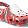 Crocs Classic Clog Marble Beach Sports Unisex Κόκκινα Λευκά Σανδάλια “Red White” 206867-884 Crocs Classic Clog Marble Beach Sports Unisex Κόκκινα Λευκά Σανδάλια “Red White” 206867-884
