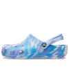 Crocs Classic Clog Marble Beach Sports Unisex Λευκά μπλε σανδάλια “White Blue” 206867-1FK Crocs Classic Clog Marble Beach Sports Unisex Λευκά μπλε σανδάλια “White Blue” 206867-1FK