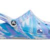 Crocs Classic Clog Marble Beach Sports Unisex Λευκά μπλε σανδάλια “White Blue” 206867-1FK Crocs Classic Clog Marble Beach Sports Unisex Λευκά μπλε σανδάλια “White Blue” 206867-1FK