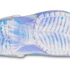 Crocs Classic Clog Marble Beach Sports Unisex Λευκά μπλε σανδάλια “White Blue” 206867-1FK Crocs Classic Clog Marble Beach Sports Unisex Λευκά μπλε σανδάλια “White Blue” 206867-1FK
