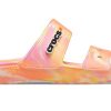 Crocs Classic Clog Marble Beach Unisex Κόκκινες πολύχρωμες παντόφλες “Red” 207701-83F