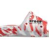Crocs Classic Clog Marble Beach Unisex Κόκκινες Παντόφλες “Red White” 206879-884