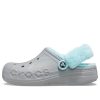 Crocs Classic clog Stay Warm Παπούτσια με επένδυση φλις Unisex Γκρι Μπλε 206633-0IG