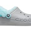 Crocs Classic clog Stay Warm Παπούτσια με επένδυση φλις Unisex Γκρι Μπλε 206633-0IG