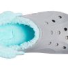 Crocs Classic clog Stay Warm Παπούτσια με επένδυση φλις Unisex Γκρι Μπλε 206633-0IG