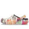 Crocs Classic Clog Tie Dye Παπούτσια Πολύχρωμο Μαύρο 206341-0C4