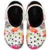 Crocs Classic Clog Tie Dye Παπούτσια Πολύχρωμο Μαύρο 206341-0C4