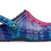 Παπούτσια εκτύπωσης Crocs Classic Clog Tie Dye Deep Blue Unisex 207329-95T