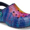 Παπούτσια εκτύπωσης Crocs Classic Clog Tie Dye Deep Blue Unisex 207329-95T