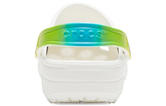 Σανδάλια παραλίας Crocs Classic Clog White Gradient Green 206638-1DC Σανδάλια παραλίας Crocs Classic Clog White Gradient Green 206638-1DC